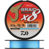 Шнур DAIWA J-Braid Grand X8E-W/SC 135м 0,18мм Island Blue + ножницы 40002628