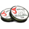 Шнур DAIWA J-Braid X8 0,10мм 150м dark green 12751-010RU